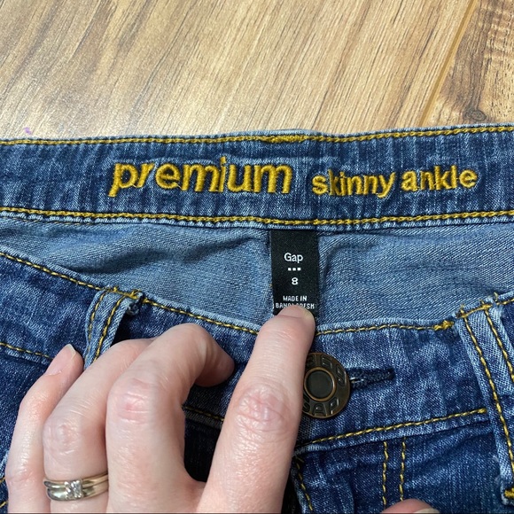 Gap 1969 Skinny Ankle Jeans, 8 - Picture 6 of 9